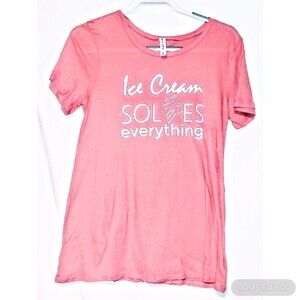 Pregnancy Ice Cream Tee Shirt L
